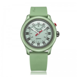 Alexandre Christie AC 9397 Green Rubber MHRIGGN Unisex Aurora